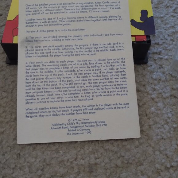 Kitten Cards Game - Picture 4 of 5